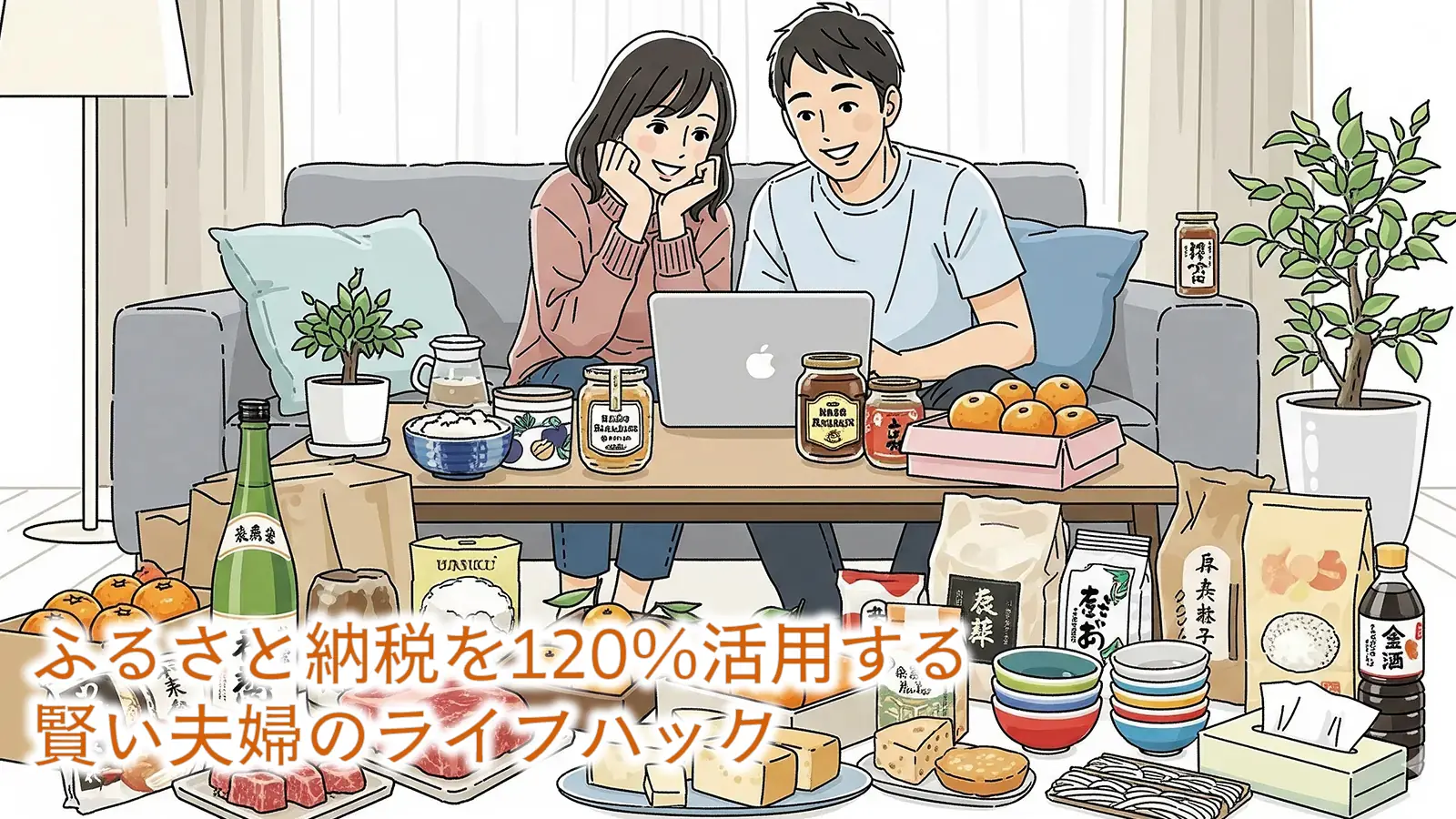 寄付して終わりじゃもったいない！ ふるさと納税を120%活用する賢い夫婦のライフハック