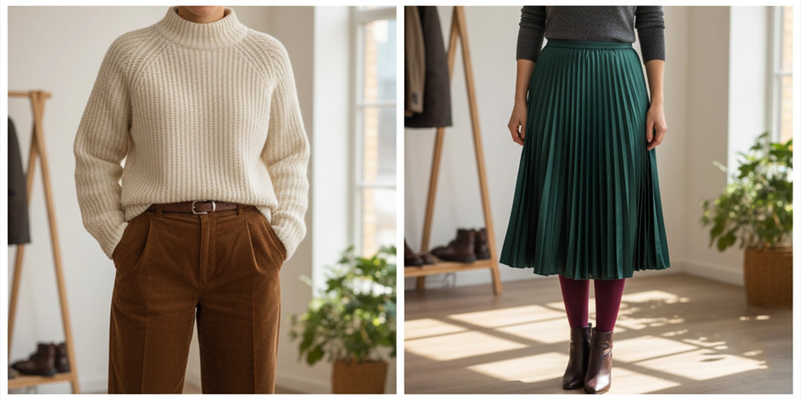 女性のコーディネート例