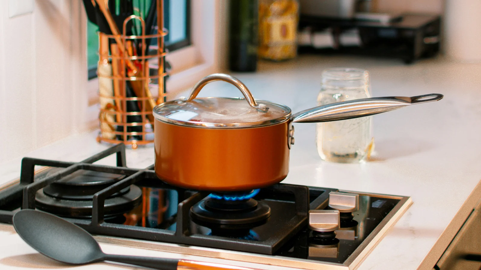 キッチンのコンロ